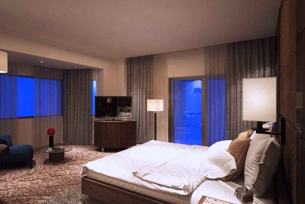 Guest room at the Wyndham Legend Halong Hotel in Halong, Other than US/Canada